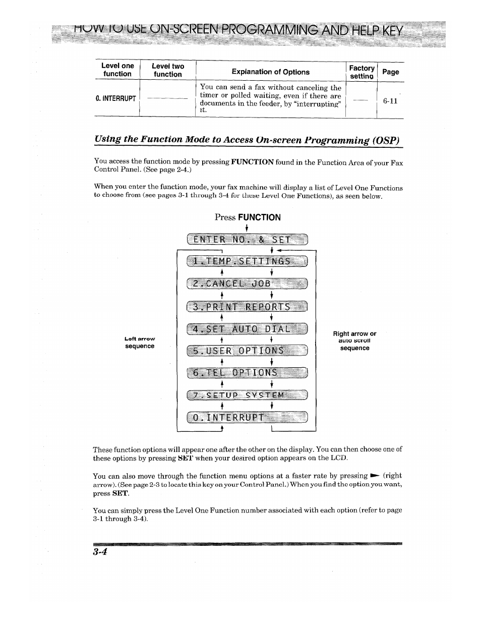 Mmingand help key | Brother INTELLIFAX 710M User Manual | Page 20 / 92