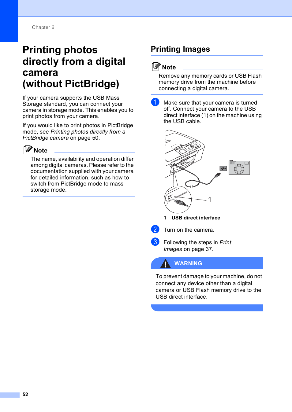 Printing images | Brother DCP-560CN User Manual | Page 60 / 118