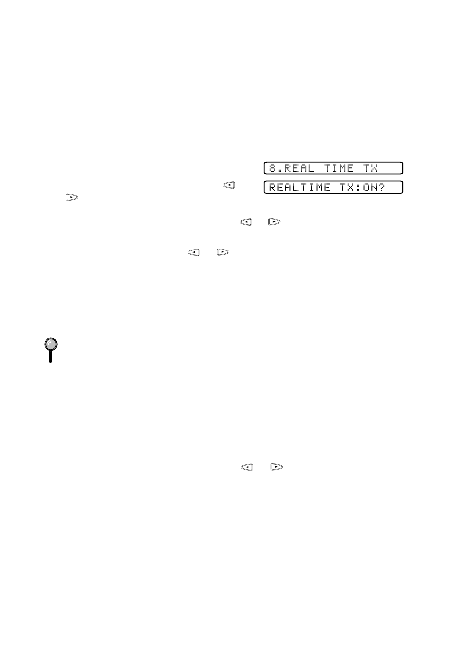 Real time transmission, Checking the job status, Real | Time transmission | Brother MFC 9200C User Manual | Page 66 / 244