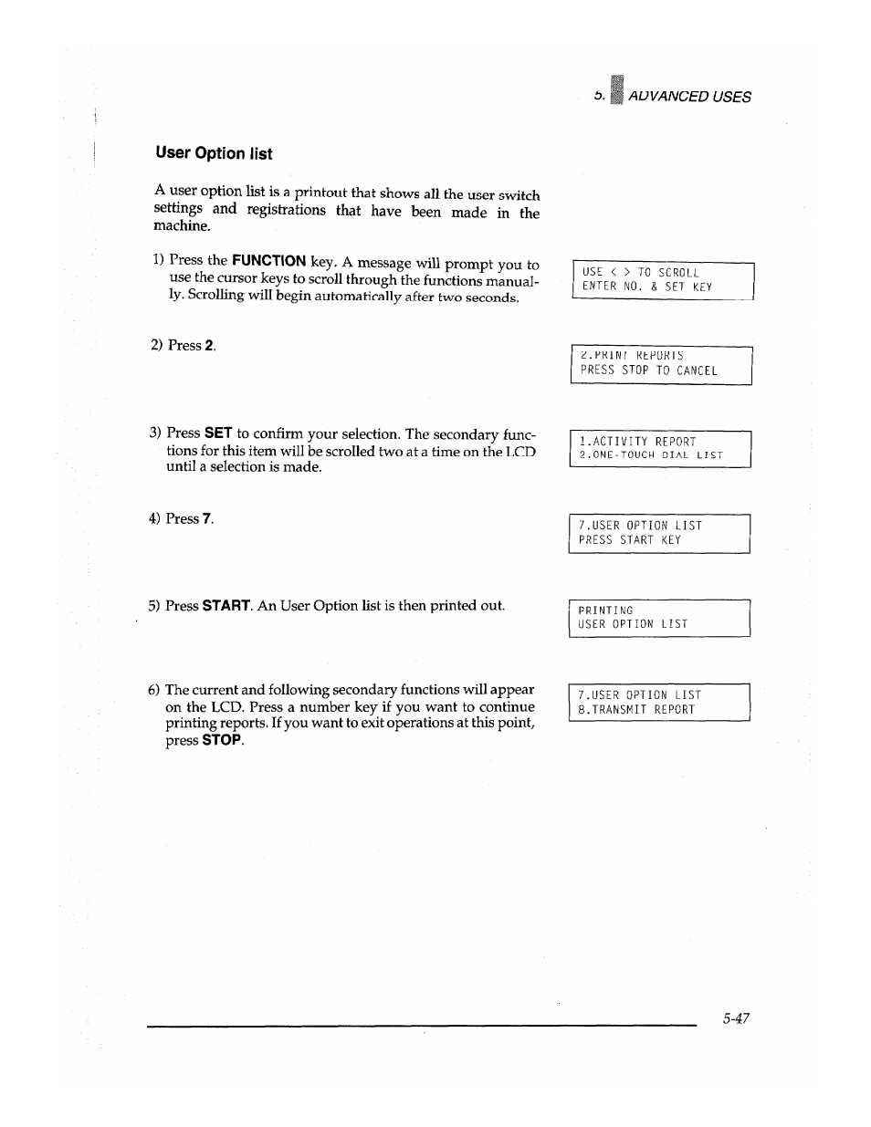 Brother Fax-700 User Manual | Page 127 / 148