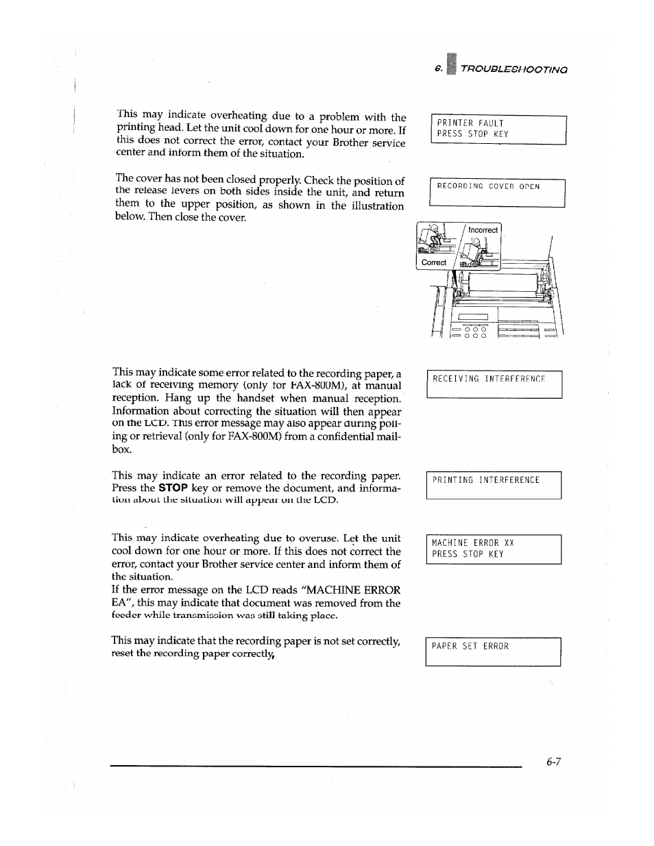 Brother Fax-700 User Manual | Page 137 / 148