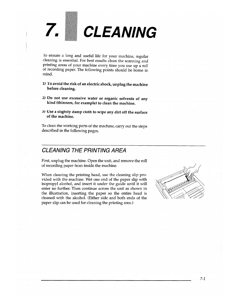 Cleaning | Brother Fax-700 User Manual | Page 141 / 148