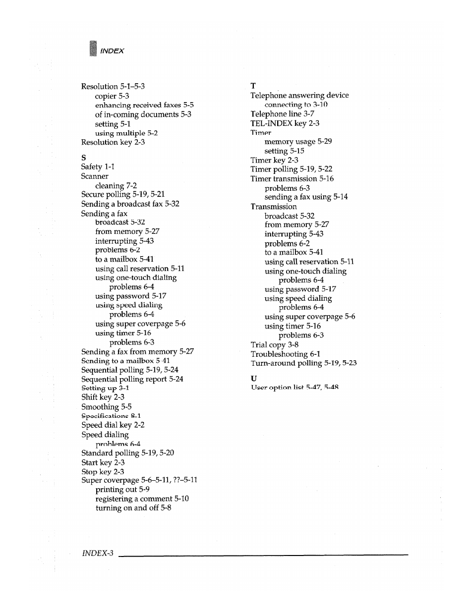 Brother Fax-700 User Manual | Page 146 / 148