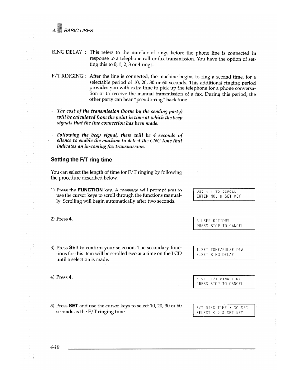 Brother Fax-700 User Manual | Page 44 / 148