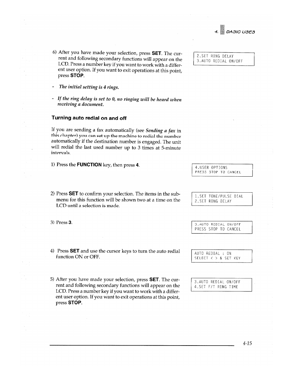 Brother Fax-700 User Manual | Page 49 / 148