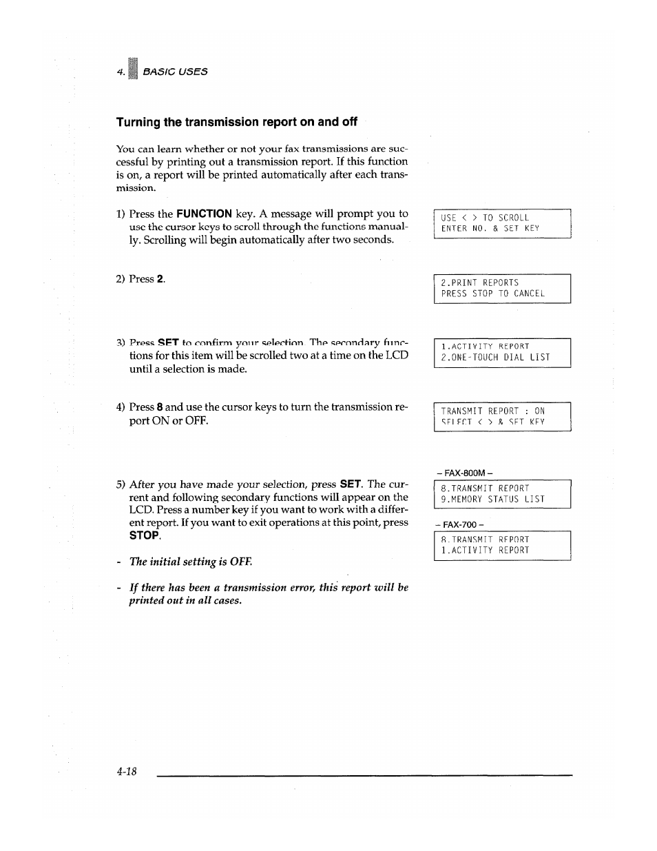 Brother Fax-700 User Manual | Page 52 / 148