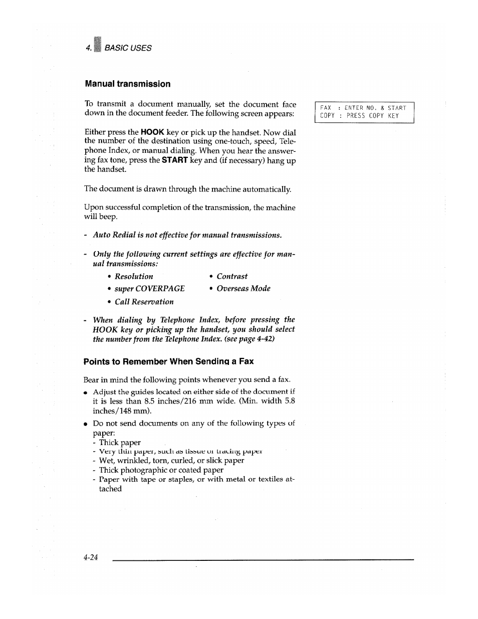 Brother Fax-700 User Manual | Page 58 / 148