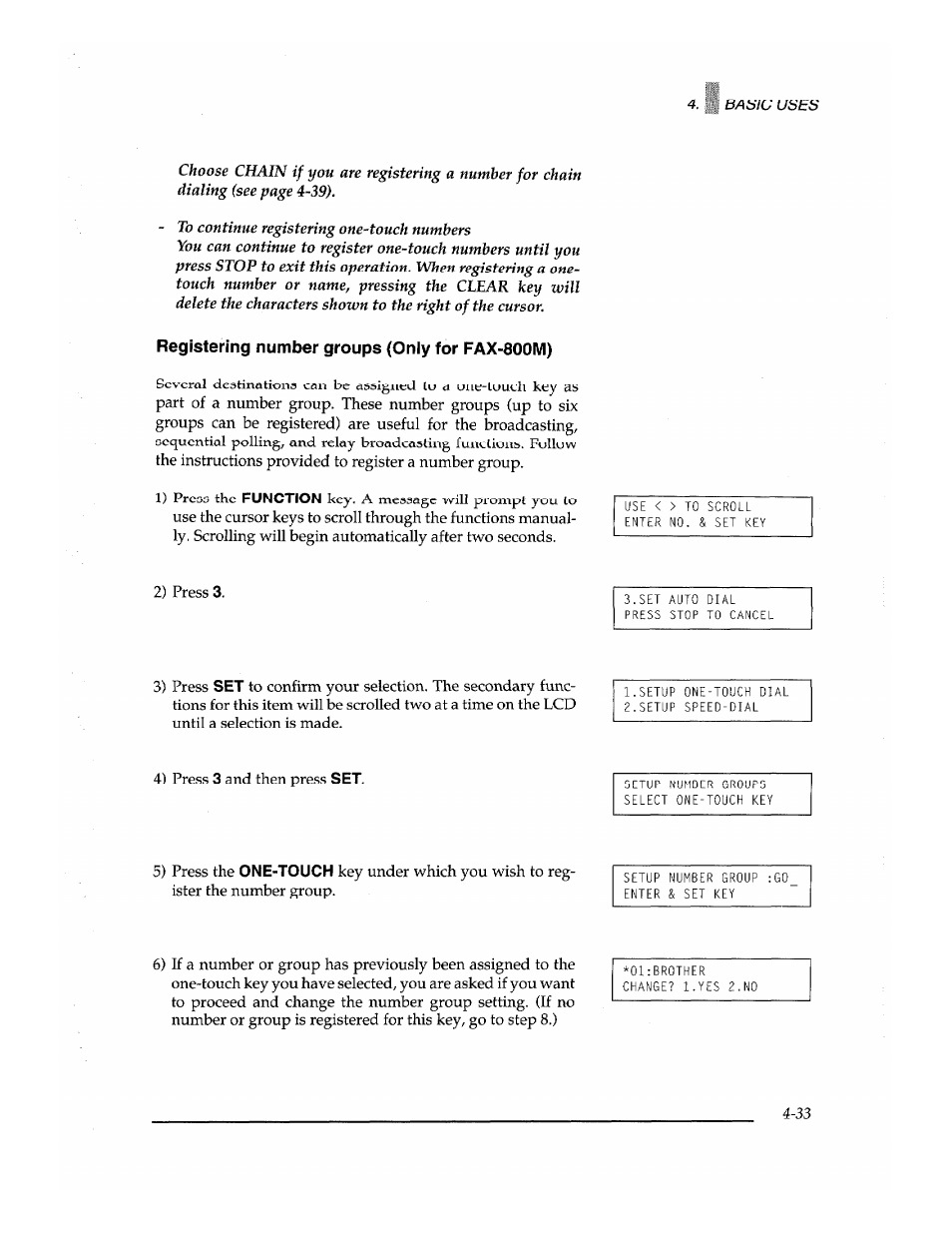 Brother Fax-700 User Manual | Page 67 / 148