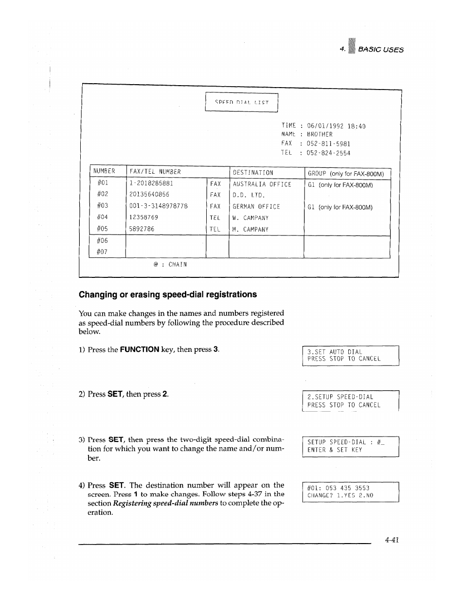Brother Fax-700 User Manual | Page 75 / 148