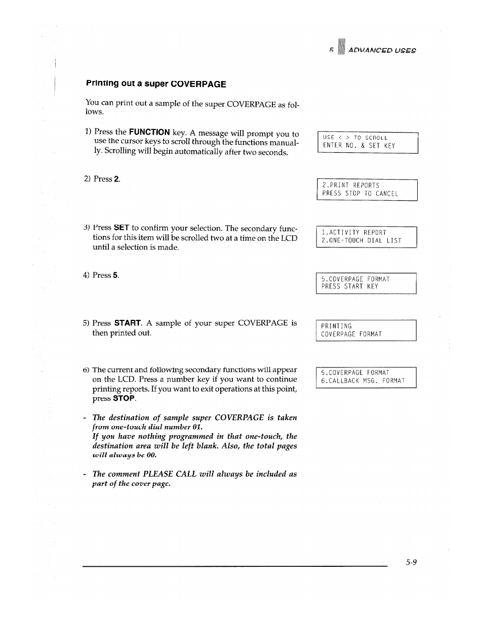 Brother Fax-700 User Manual | Page 89 / 148