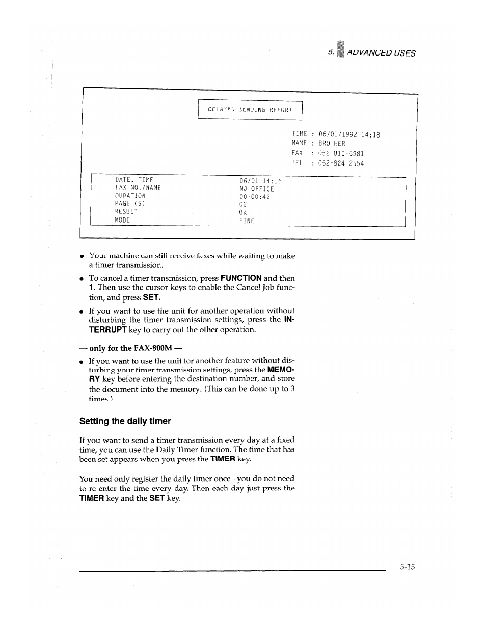 Brother Fax-700 User Manual | Page 95 / 148