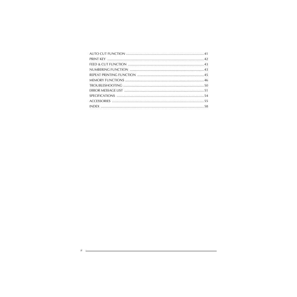 Brother P-TOUCH 1900 User Manual | Page 4 / 66