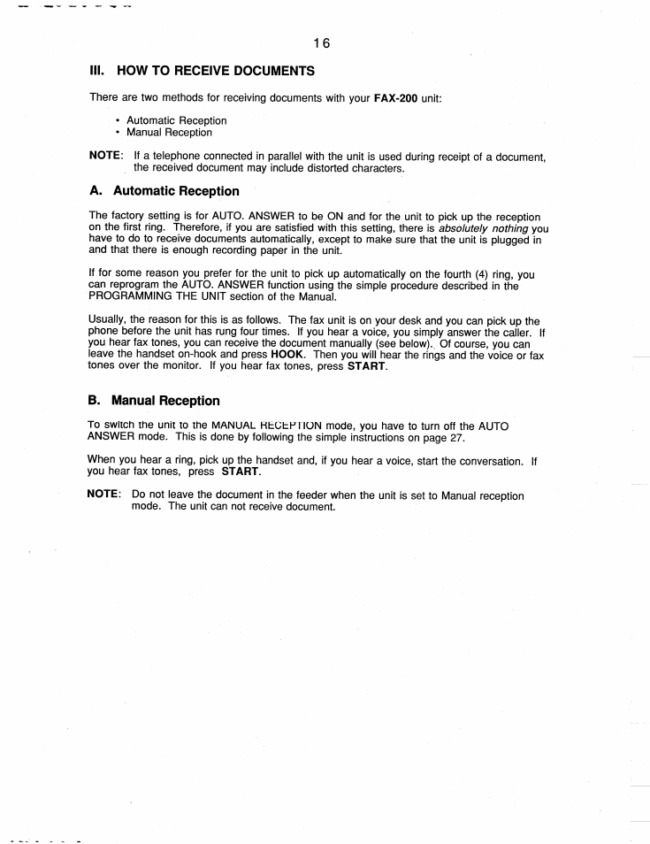 Brother FAX-200 User Manual | Page 25 / 52