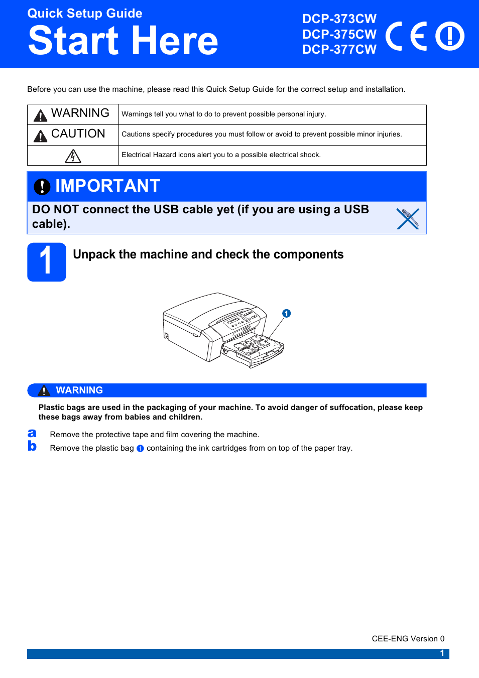 Brother DCP-377CW User Manual | 28 pages
