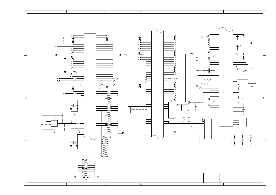 Amain pcb 1/7 | Brother FAX-8650P User Manual | Page 177 / 196