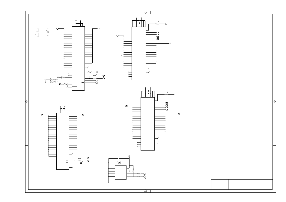 Amain pcb 2/7 | Brother FAX-8650P User Manual | Page 178 / 196