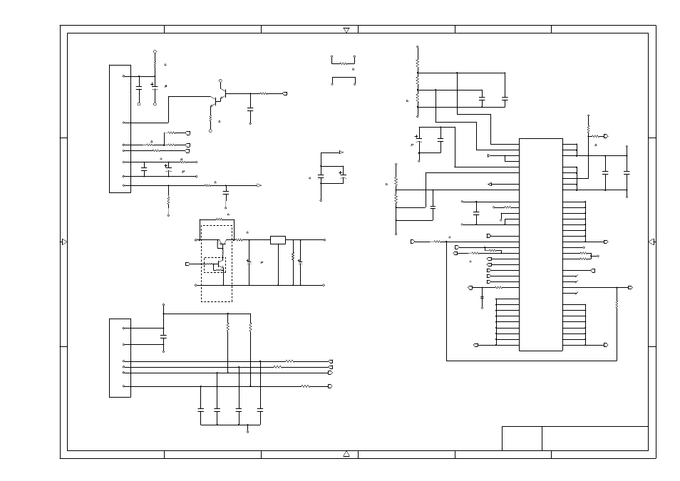 Amain pcb 3/7 | Brother FAX-8650P User Manual | Page 179 / 196