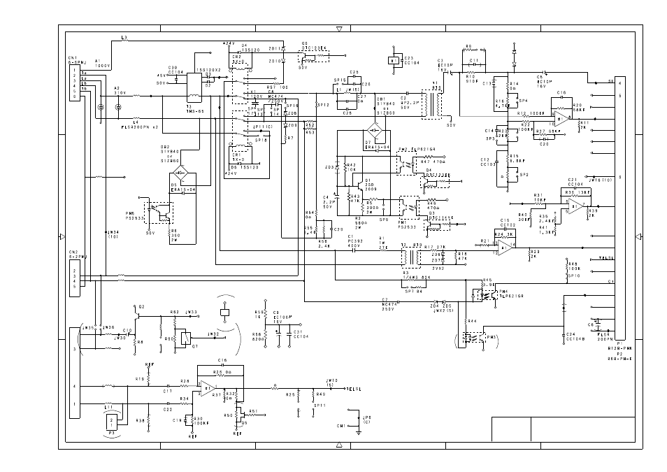 Cncu pcb (france) | Brother FAX-8650P User Manual | Page 190 / 196