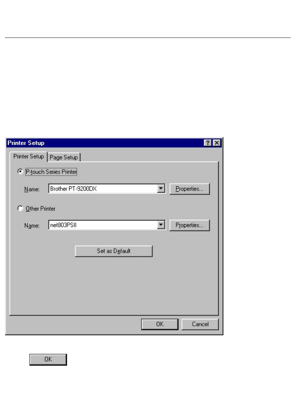 Printing a layout, Select the printer | Brother P-TOUCH 3.1 User Manual | Page 22 / 203