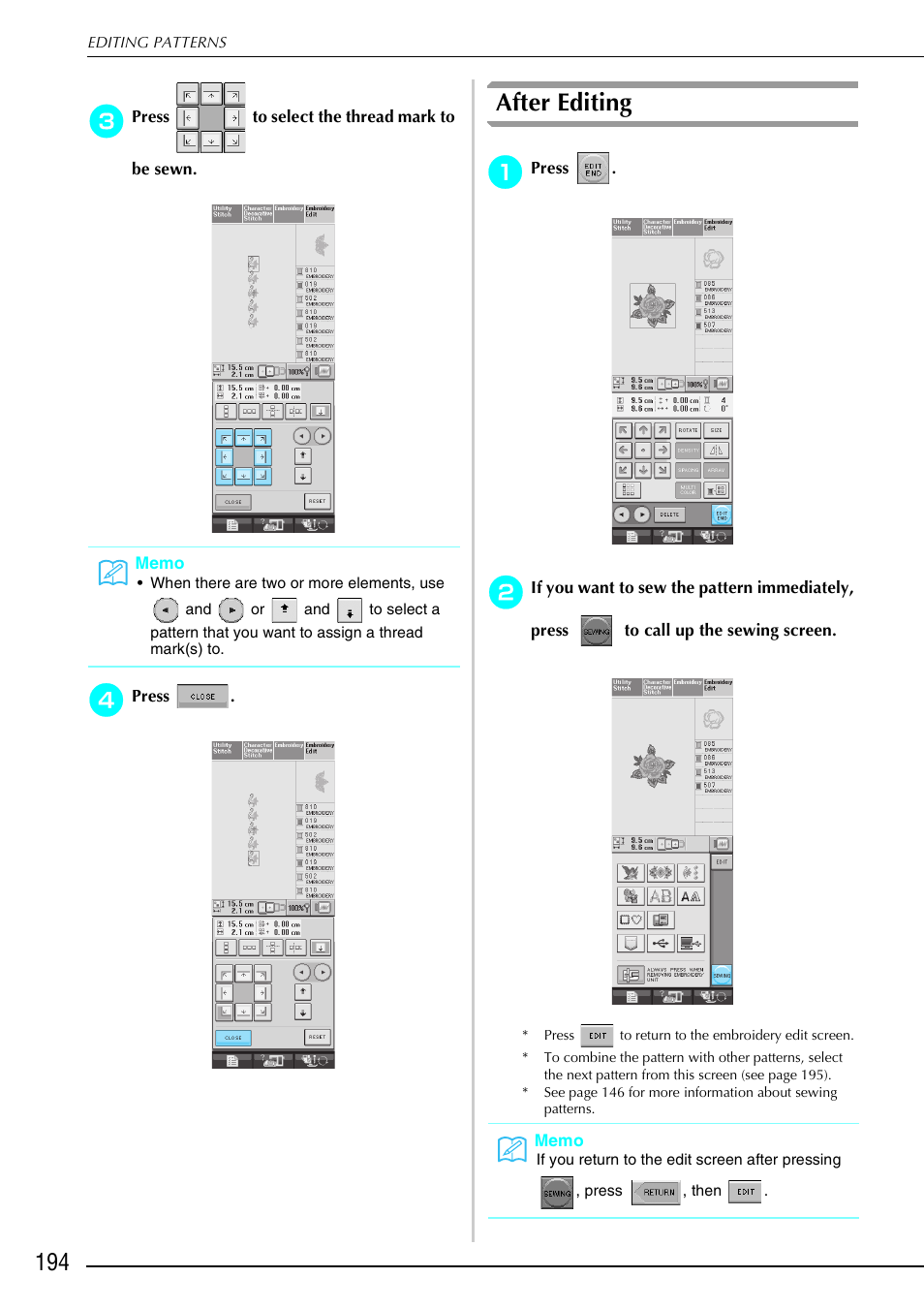 After editing | Brother 882-S90/S91 User Manual | Page 205 / 249