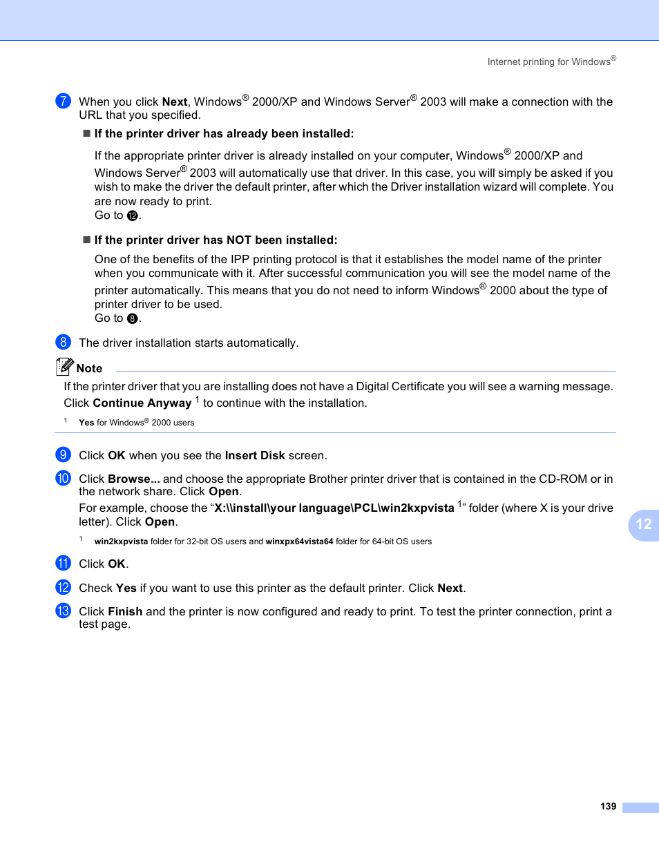 Brother HL 3070CW User Manual | Page 149 / 211