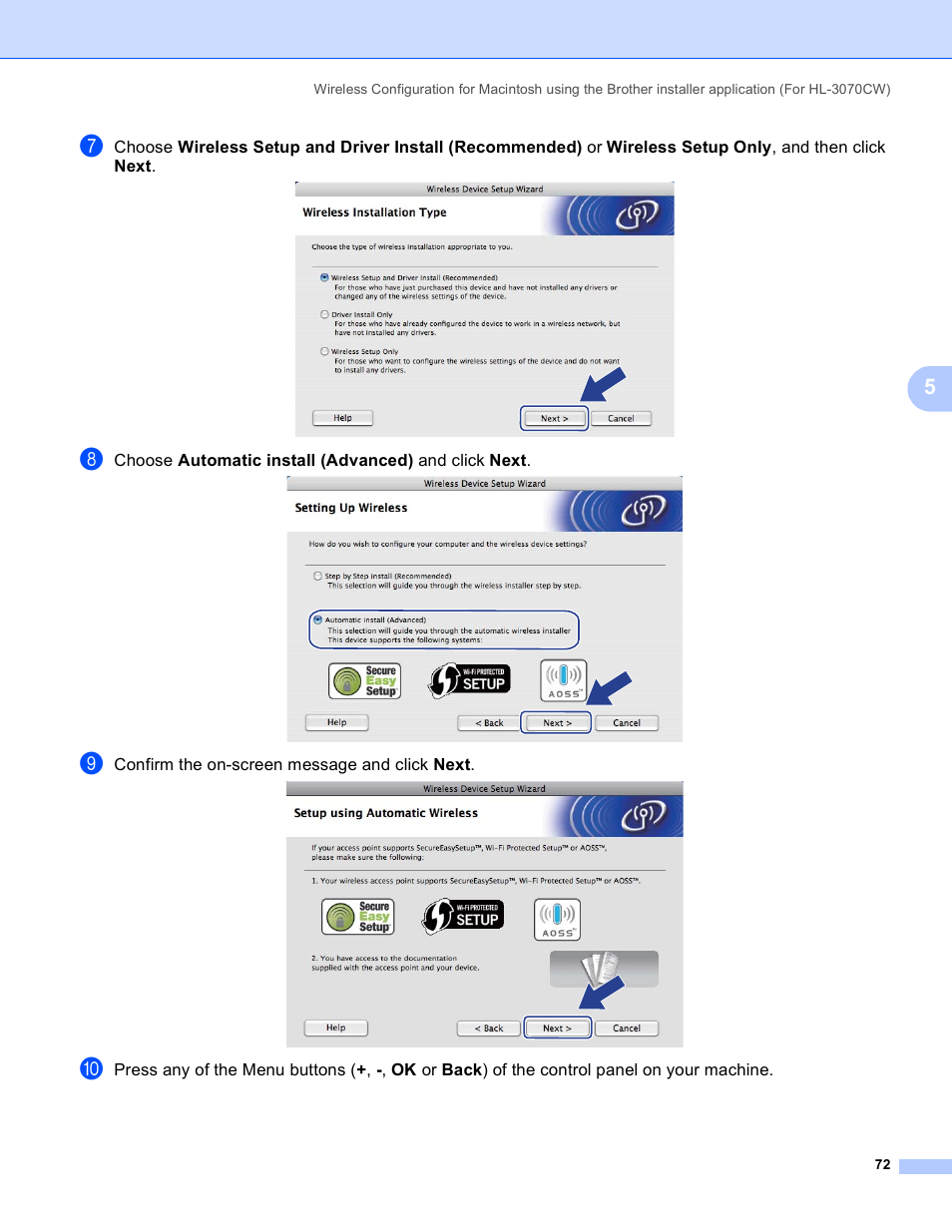 Brother HL 3070CW User Manual | Page 82 / 211