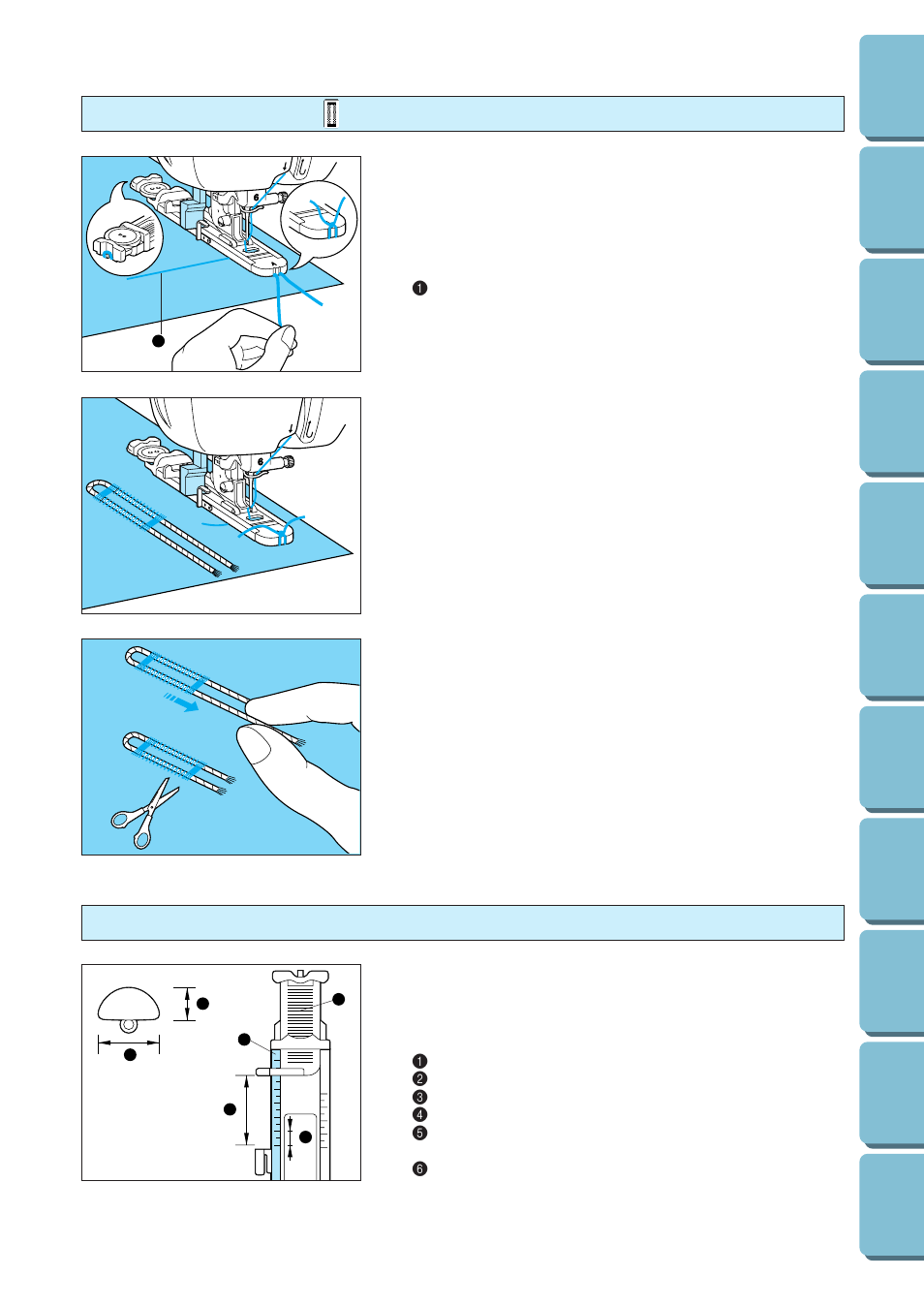 Sewing stretch fabrics ( ) | Brother PE 300S User Manual | Page 53 / 111