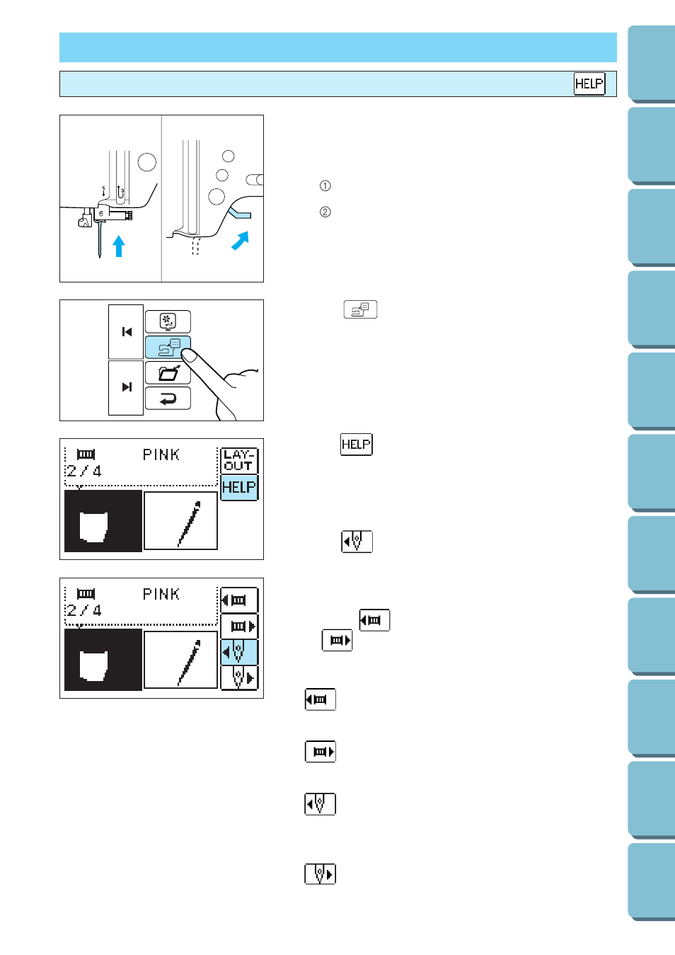If the thread breaks during embroidery, If the upper thread breaks | Brother PE 300S User Manual | Page 92 / 111