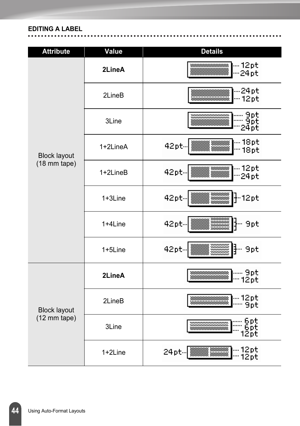 Brother LW6091001 User Manual | Page 48 / 84