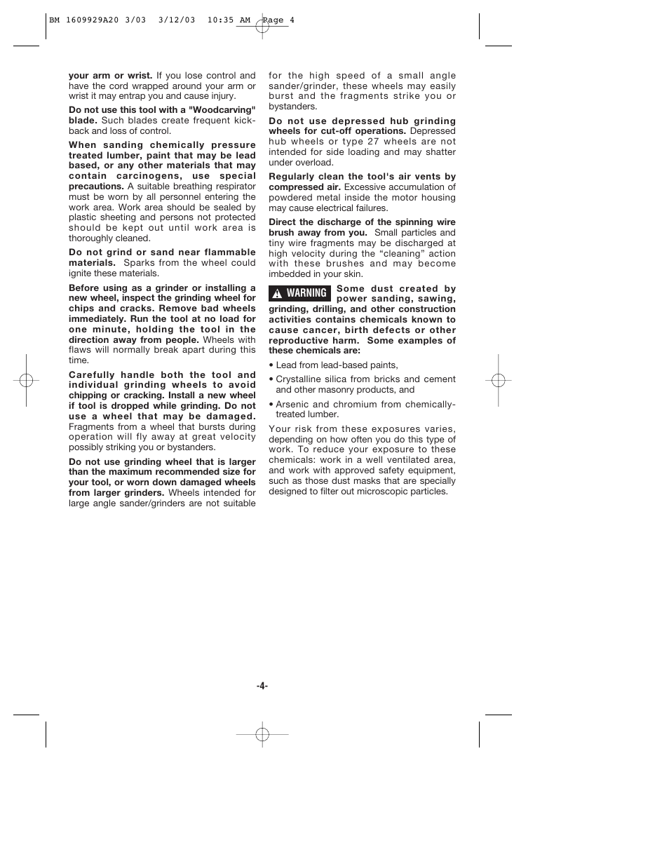 Bosch 1752 User Manual | Page 4 / 32