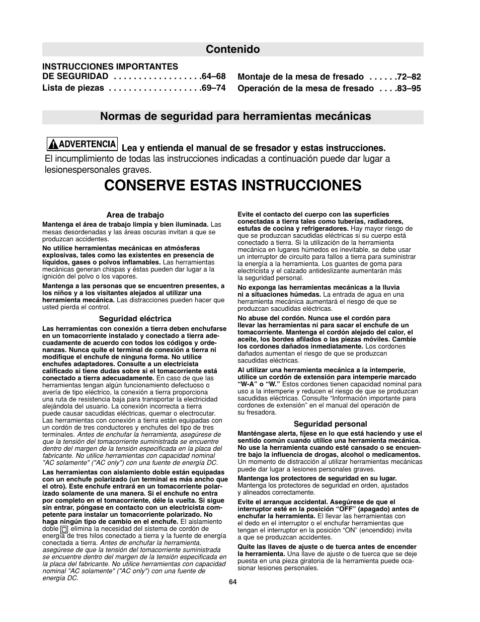 Bosch RA1181 User Manual | Page 64 / 96