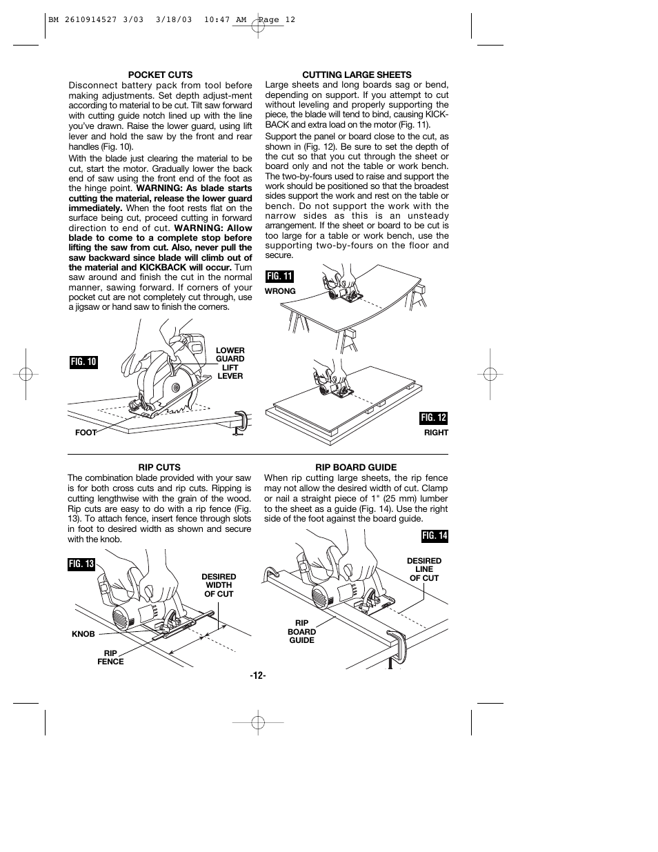 Bosch 1662 User Manual | Page 12 / 44