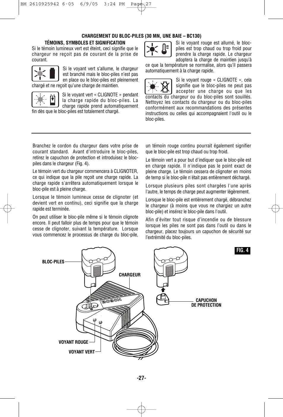 Bosch 33614 User Manual | Page 27 / 52