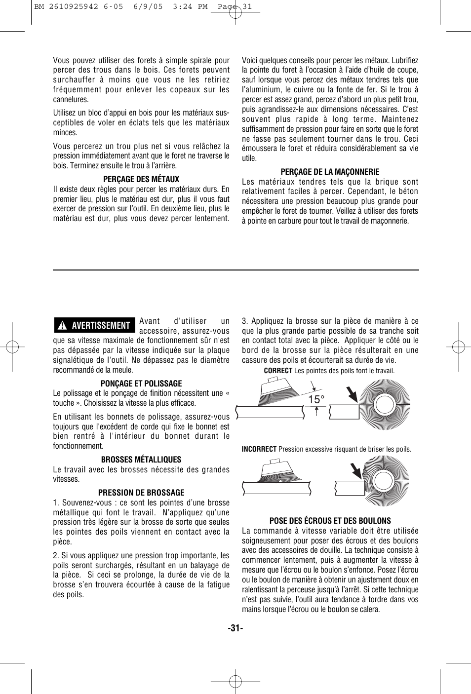 Bosch 33614 User Manual | Page 31 / 52