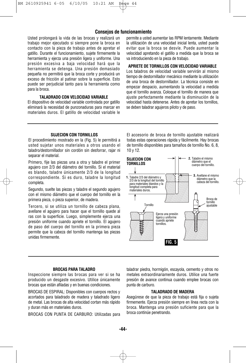 Bosch 32618 User Manual | Page 44 / 48