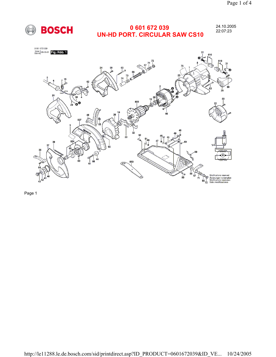 Bosch CS10 User Manual | 4 pages