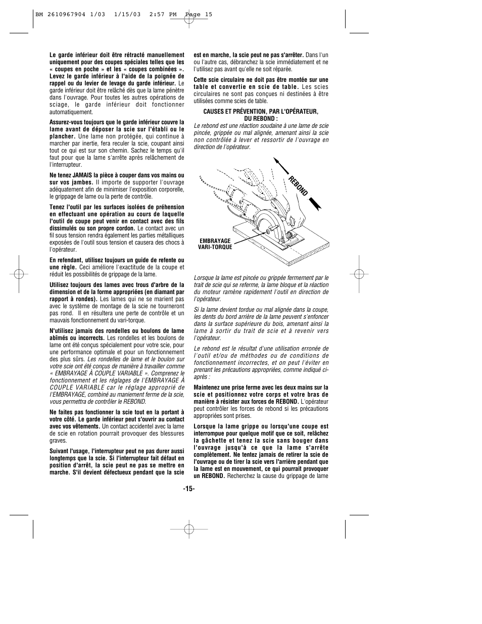 Bosch 1655 User Manual | Page 15 / 36
