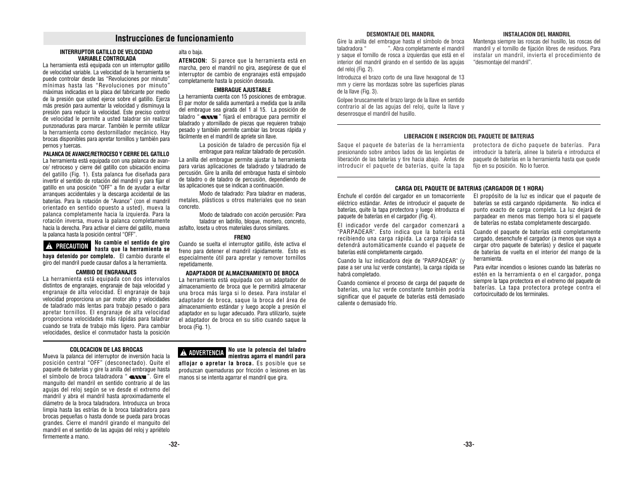 Instrucciones de funcionamiento | Bosch 13618 User Manual | Page 17 / 20