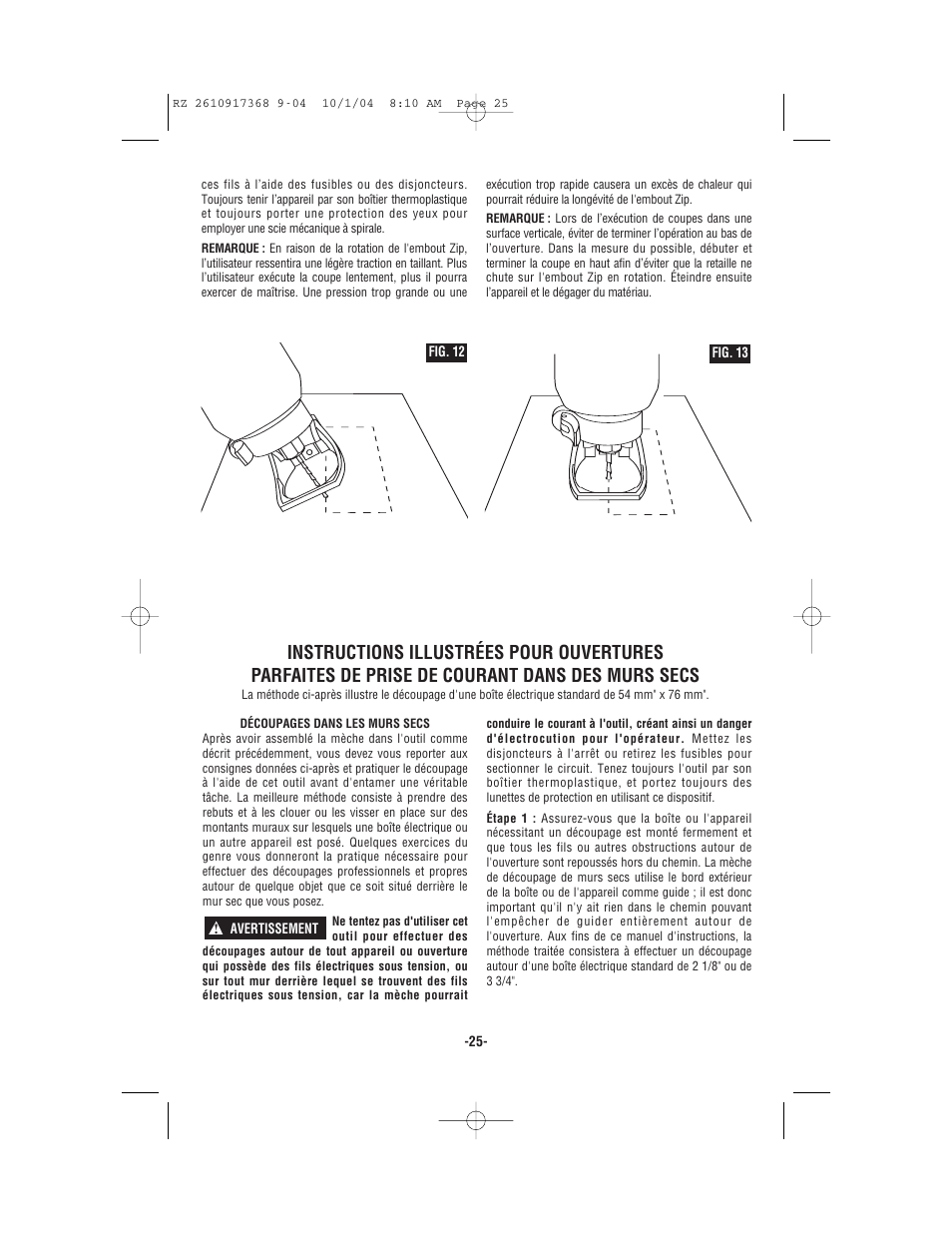 Bosch RZ25 User Manual | Page 25 / 44