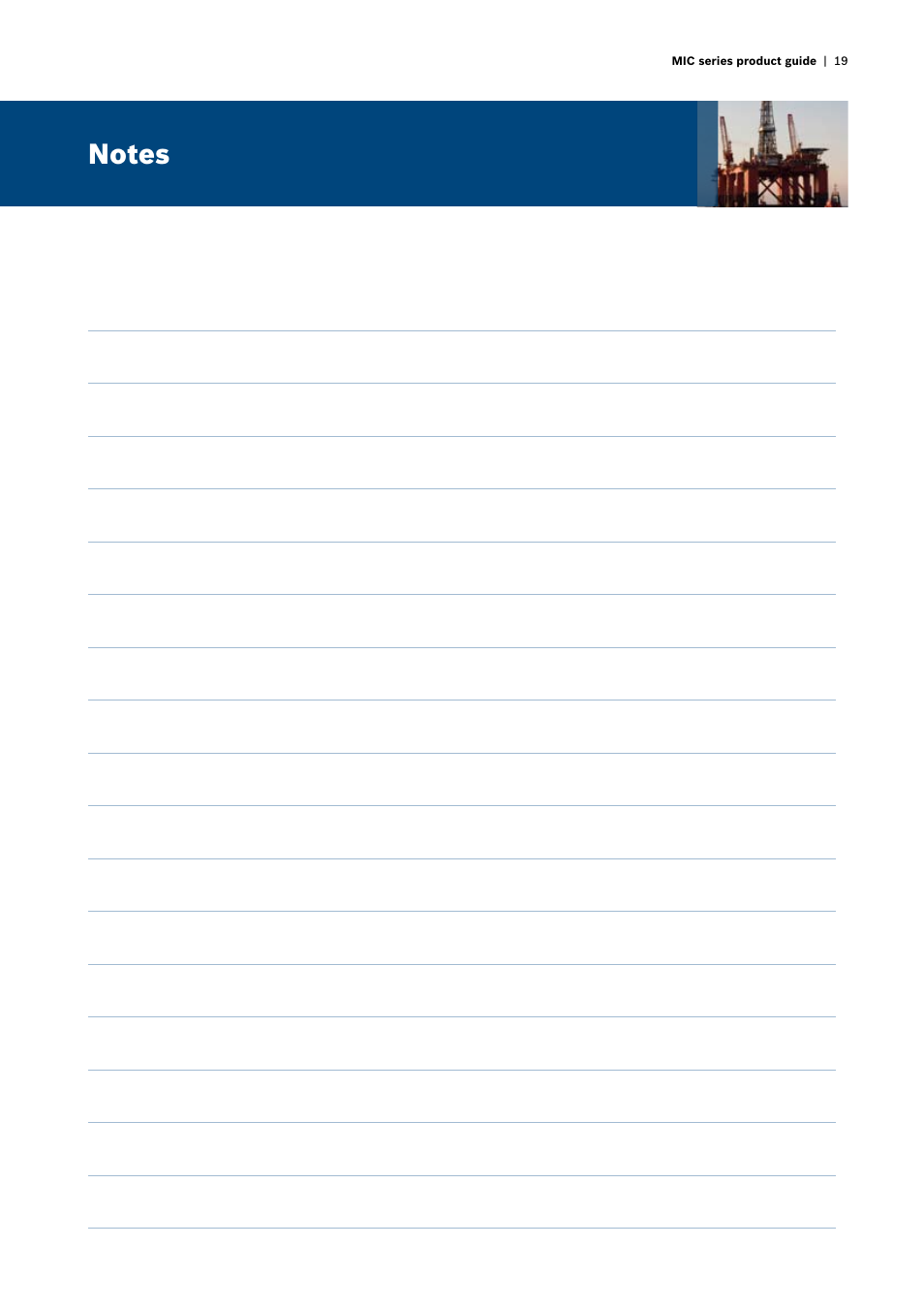 Bosch MIC412 User Manual | Page 19 / 20