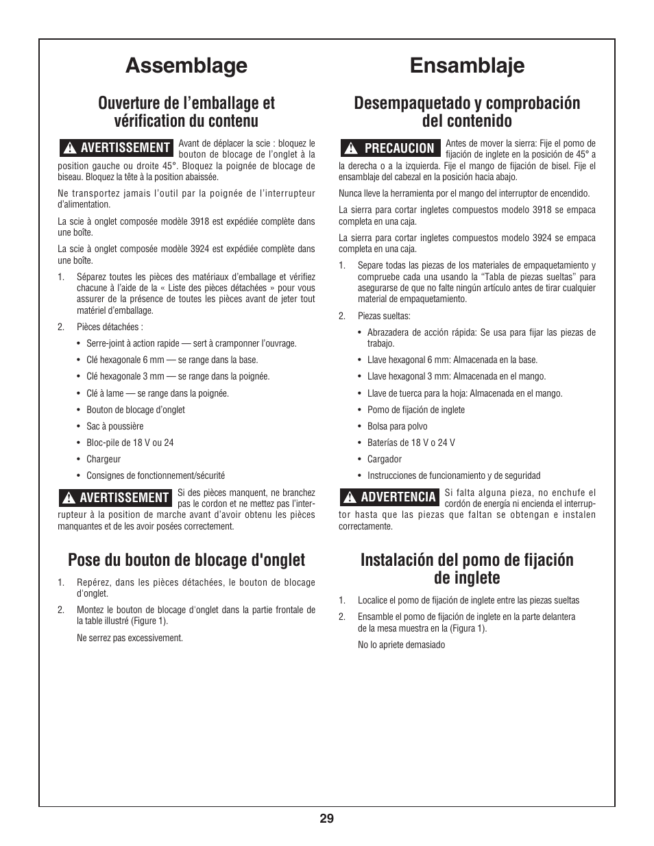 Bosch 3924-24 User Manual | Page 29 / 92
