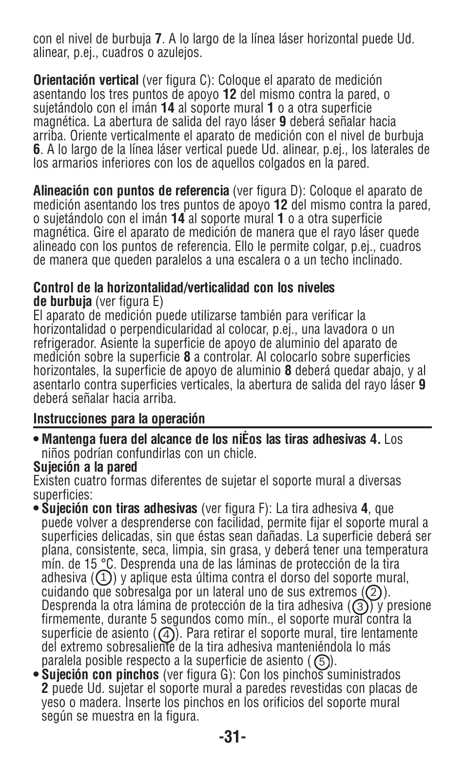Bosch GPLL5 User Manual | Page 31 / 36