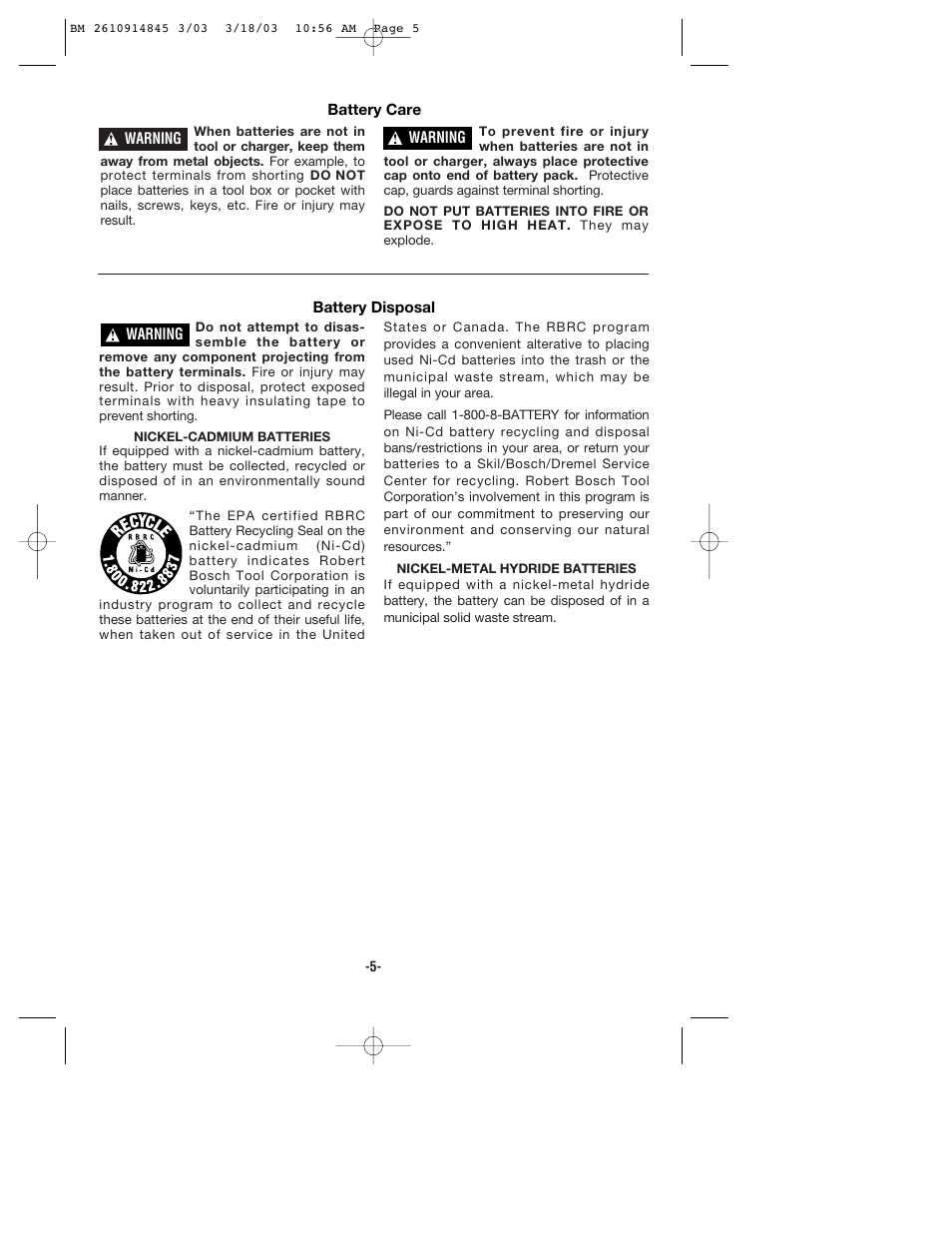 Bosch 12524 User Manual | Page 5 / 32