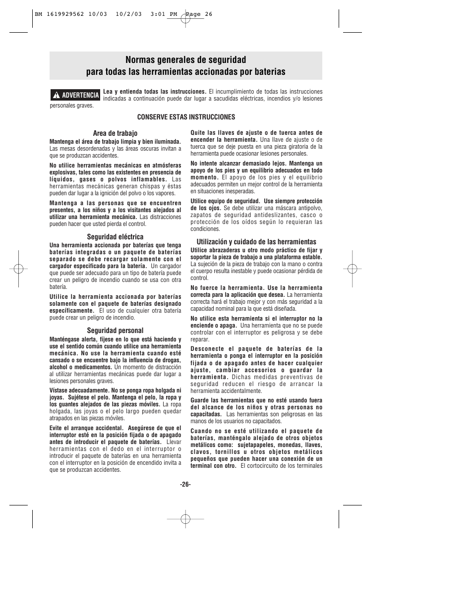 Bosch 11524 User Manual | Page 26 / 40