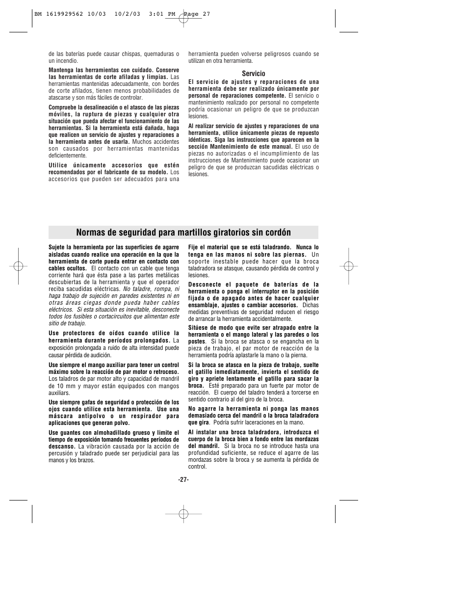 Bosch 11524 User Manual | Page 27 / 40