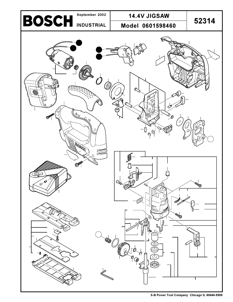 Bosch 0601598460 User Manual | 2 pages