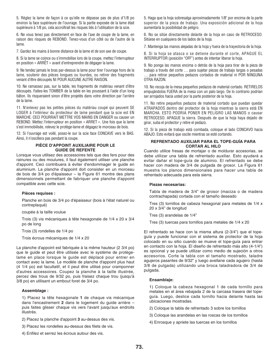 Bosch 4100DG User Manual | Page 73 / 88