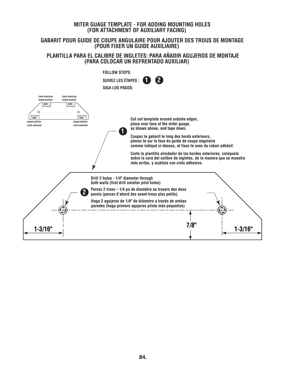 Bosch 4100DG User Manual | Page 84 / 88