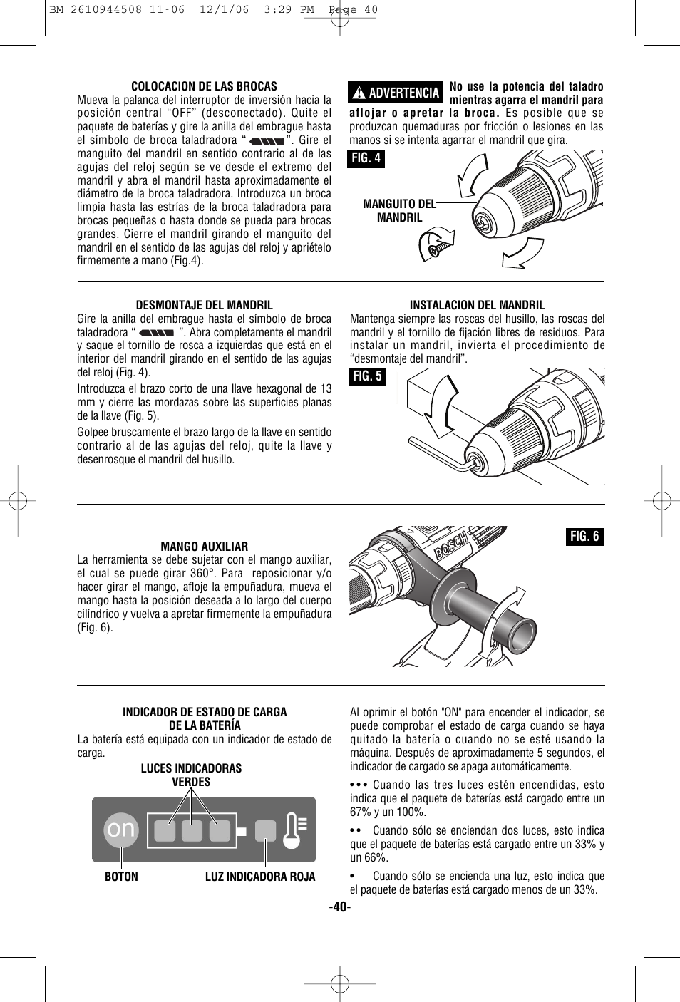 Bosch 18636 User Manual | Page 40 / 48