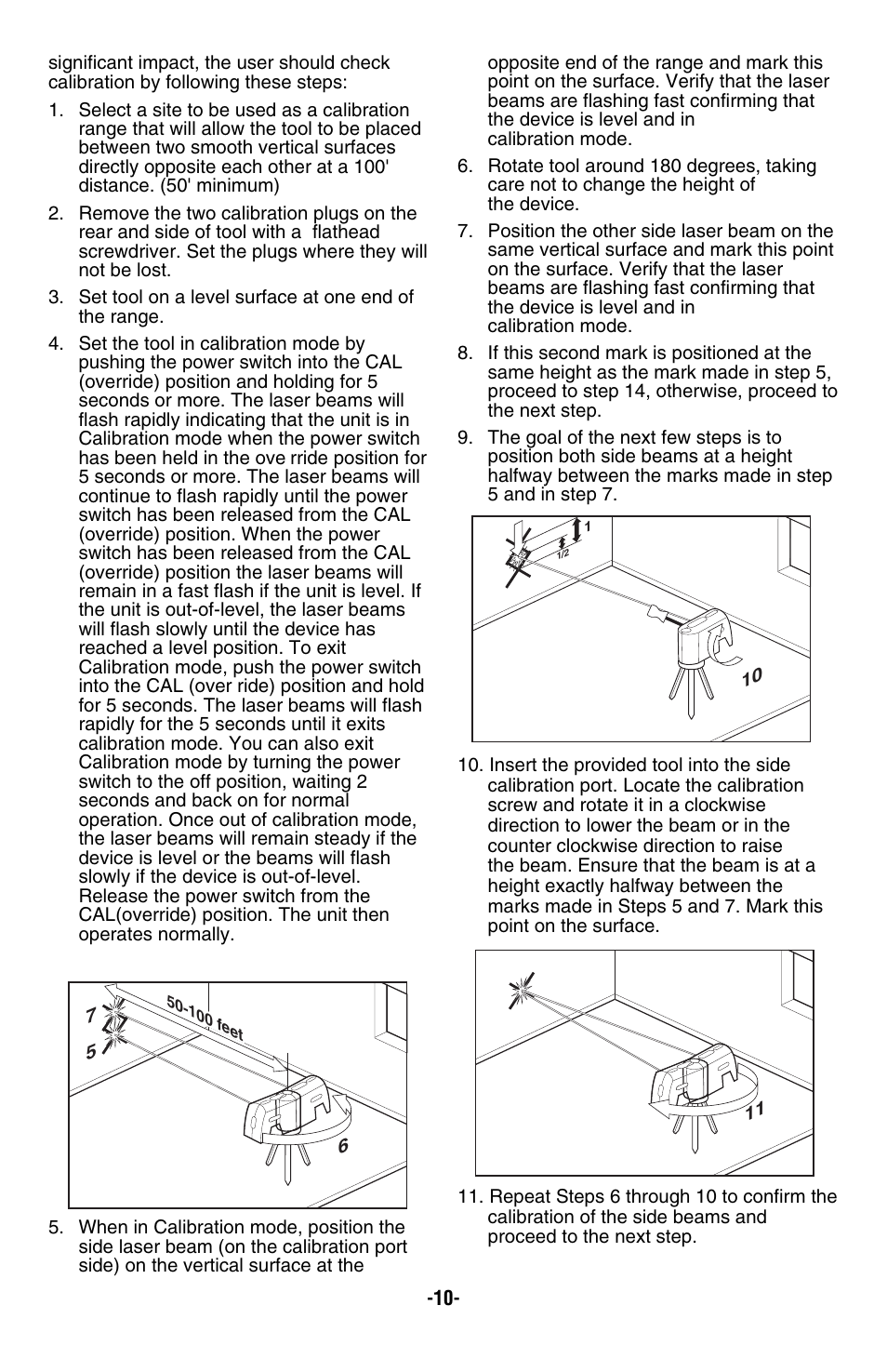 Bosch GPL5 User Manual | Page 10 / 36